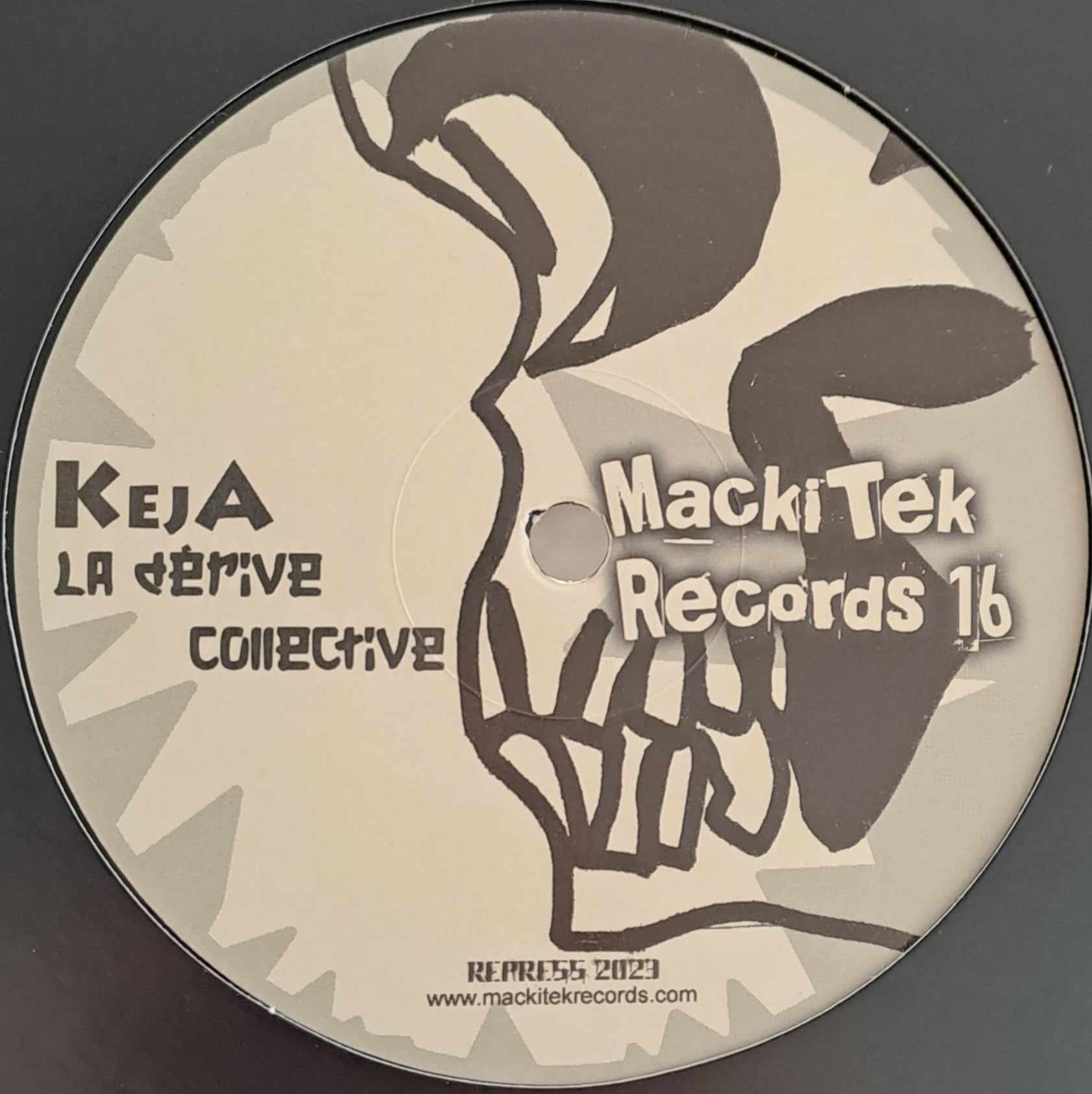Mackitek 16 RP (toute dernière copie en stock) - vinyle freetekno